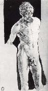 Albrecht Durer Self-portrait in the nude USA oil painting artist